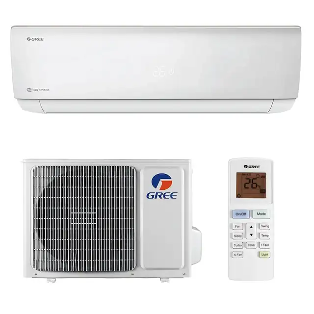 Aparat de aer conditionat Gree Bora A4 Silver R32 GWH24AAD-K6DNA4B Inverter 24000 BTU, Clasa A++, Generator ioni Cold Plasma, WiFi