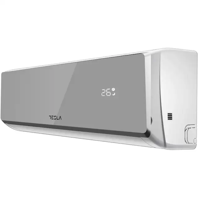 Aparat de aer conditionat Tesla 12000 BTU WIFI, Clasa A++, Functie incalzire, Functie Turbo, Flux Aer 3D, I Feel, Autocuratare, Timer, Filtru lavabil, Carcasa anti-rugina, Inverter, R32, TT34EX82SM-1232IAW, Argintiu