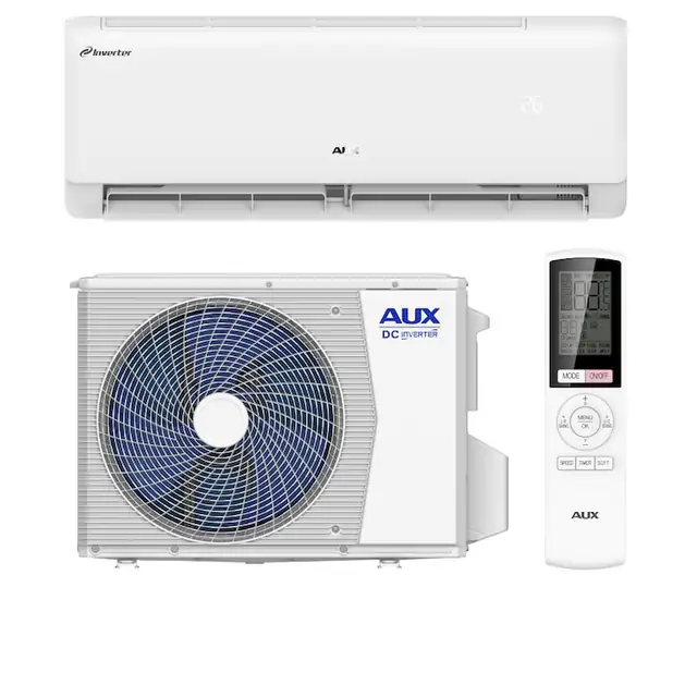 Aparat aer conditionat AUX ASW-H12C5A4/CAR3DI-D0, Seria C, 12000 BTU, WiFi, Sleep Mode, Auto Curatare, Auto Restart, Clasa A+++/A++, Alb