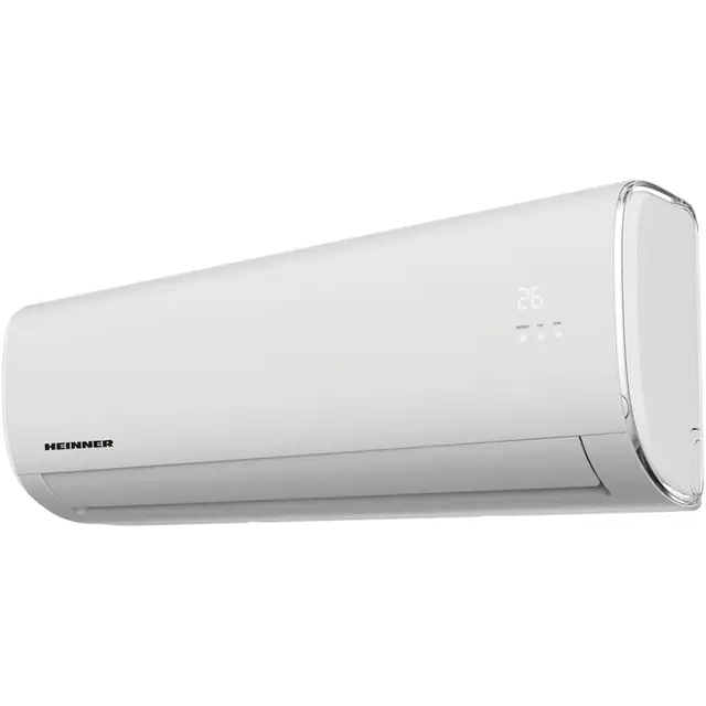 Aparat de aer conditionat Heinner Crystal HAC-CR12KITWIFI, 12000 BTU, Kit instalare inclus, control WIFI Clasa energetica Racire A++/ Incalzire A+, Follow Me, Turbo, Autocuratare, Alb