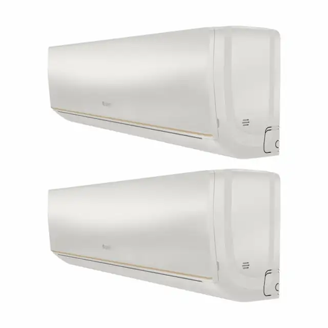 Sistem aer conditionat Gree pentru 2 incaperi, multisplit, unitate exterioara de 18000 btu, unitati interioare 9000 + 9000 btu model Bora A5, WiFi inclus, clasa A++/A+, Inverter cu dispozitiv de fixare VibraZerro pentru unitatea exterioara