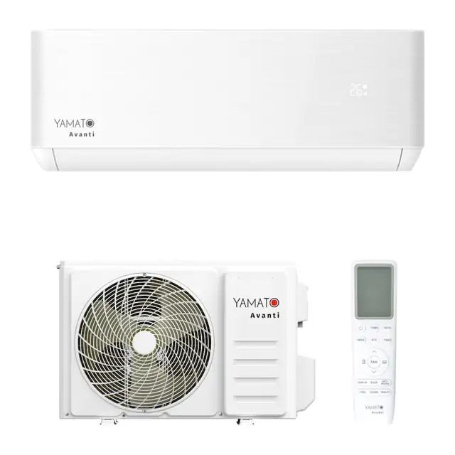 Aparat de aer conditionat Yamato Avanti YW09T3 Inverter 9000 BTU, generator ioni BIG, protectie Golden Fin, Lampa UV-C