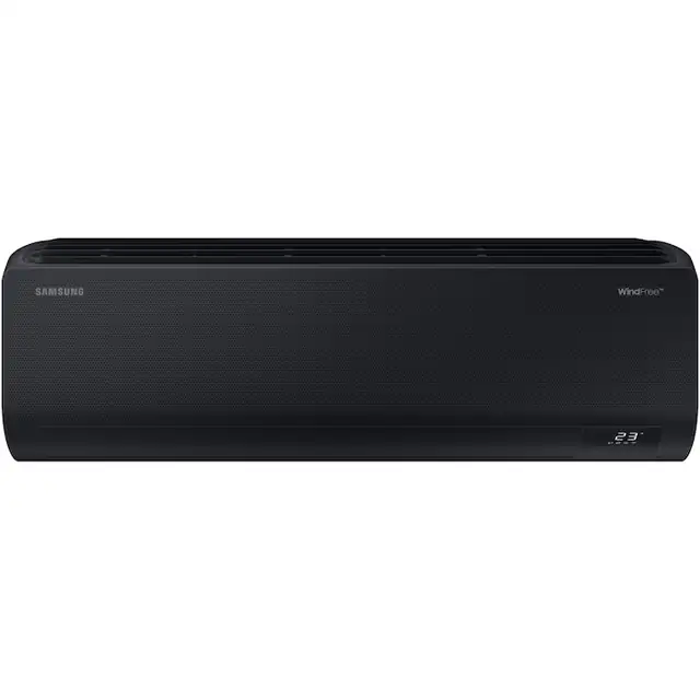 Aparat de aer conditionat Samsung WindFree Avant Black, 9000 BTU, A+++/A++, Racire WindFree, Filtru Tricare, Wi-Fi, SmartThings Energy, AI Auto Comfort, Freeze Wash, Negru