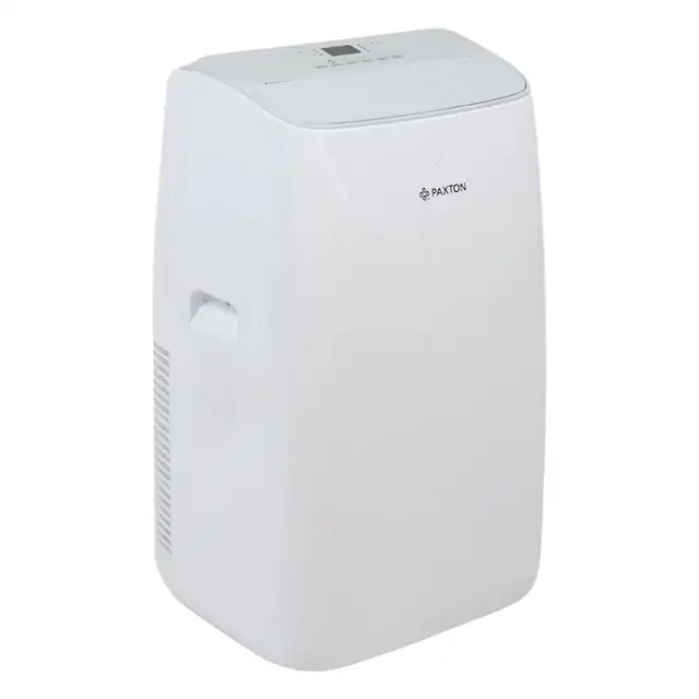 Aparat aer conditionat portabil Paxton, dezumidificare, mod auto, jaluzele automate, functie incalzire, A/A++, 9000 BTU, 358 x 419 x 688 mm, 220 - 240 V, alb