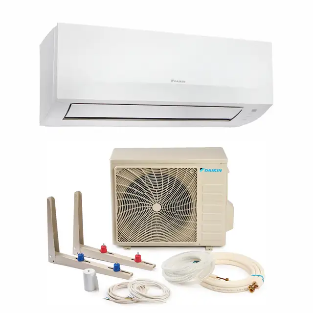Aparat de aer conditionat Daikin Sensira Bluevolution Inverter 18.000 BTU, model 2025, FTXC50E+RXC50E, clasa energerica A++/A+, WiFi integrat, cu KIT de instalare InstaPlus K1824IP3 si dispozitiv de fixare VibraZerro pentru unitatea exterioara KX60N
