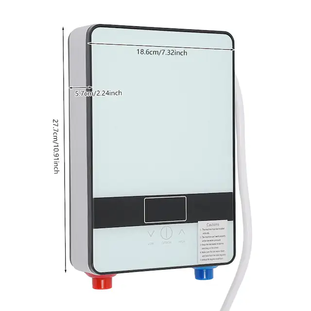 Boiler electric, montat pe perete, afisaj cu ecran LED, tip A, 220V