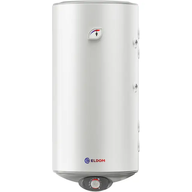 Boiler termoelectric cu 2 serpentine in paralel, Eldom GREEN LINE WVF10046FS21R, 100 Litri, 2 Kw, serpentine pe partea dreapta