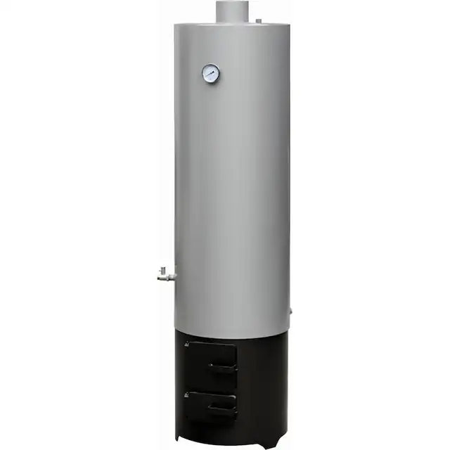Boiler pe lemne Fornello din otel cu focar din tabla 120 litri