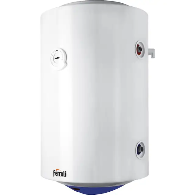 Boiler termoelectric cu serpentina Ferroli Calypso 120 VEMT, 120 l, 1500 W, 0.8 Mpa