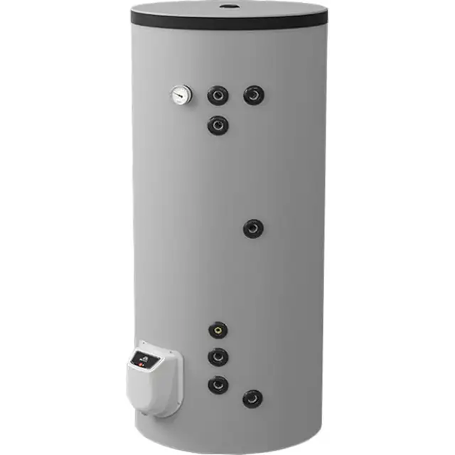 Boiler termoelectric cu doua serpentine Eldom FV30067S21, 9000 W, 300 l, montaj pe sol, 0.8 Mpa