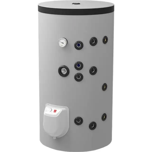 Boiler termoelectric cu doua serpentine, Eldom FV15060S2 , 3000W, 150 l, montaj pe sol, 0.8 Mpa