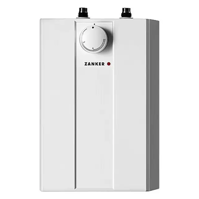 Boiler electric Zanker, 5 litri, Nepresurizat, Clasa energetica A, Reglaj extern al Temperaturii, Eficient, Montare Sub Chiuveta, Ideal pentru Baie sau Bucatarie, Protectie IP24