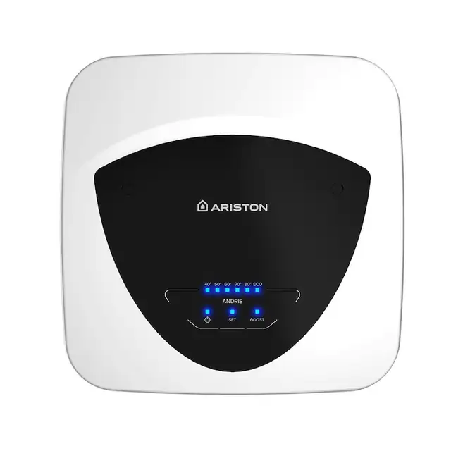 Boiler electric, Ariston 3105077, ANDRIS ELITE 15, pentru montare deasupra chiuvetei, 15l, 1.2kW