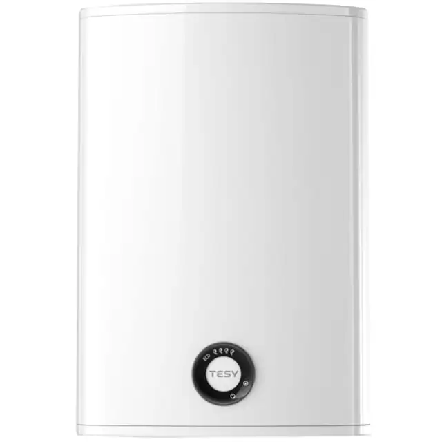 Boiler electric Tesy BelliSlimo Lite DRY 50L, control electronic, 2 x Elemente de incalzire uscata