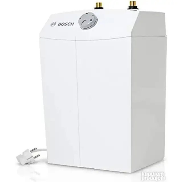 Boiler electric Bosch Tronic Store Compact TR1500 TOR 5 T, 5L, 1.8 kW, reglaj temperatura, protectie anti-inghet, culoare alb