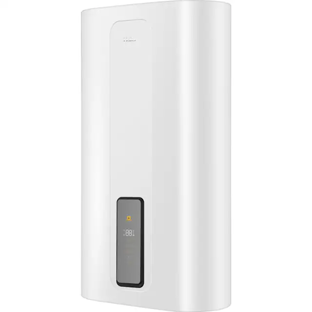 Boiler electric flat Haier ES100V-TF7W(EU), Wi-Fi, 100 litri, 3000W, 8 bar, IPX4, montare verticala/orizontala, Otel inox emailat, Clasa energetica B