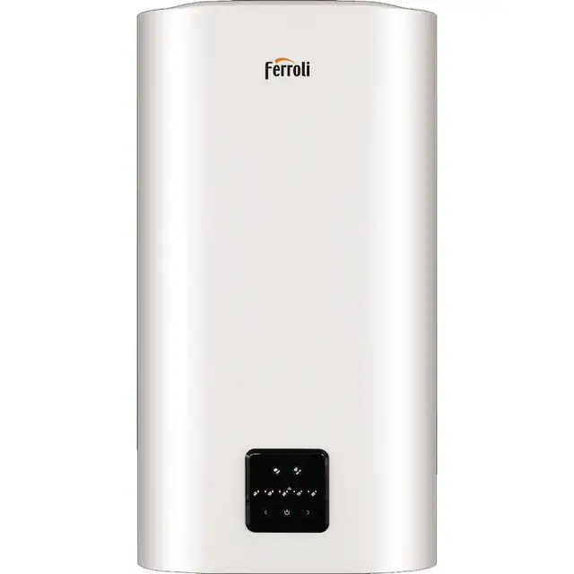 Boiler electric Ferroli TITANO TWIN 100, 1800 W, 100 l, control Wi-Fi, rezervor dublu, panou de control digital