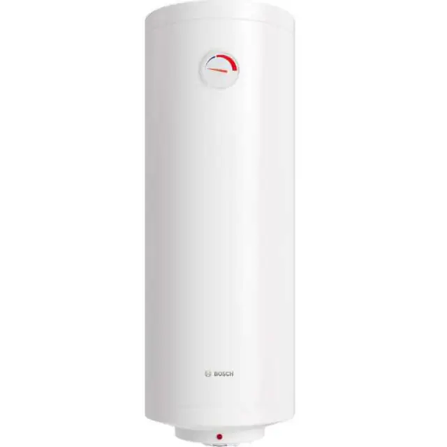 Boiler electric vertical slim Bosch TR1000T 50 SB, 50 l, 1500 W, Reglare automata a temperaturii