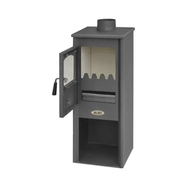 Semineu, Lemne, Bl, Sticla, 5-7kw, Incalzit Bucatarie Camera Birou Casa, Evacuare 120mm, Focar Samotat