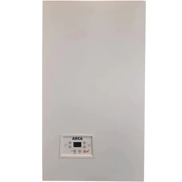 Centrala Arca Pixel 29 F cu tiraj fortat, conventionala, Kit evacuare inclus