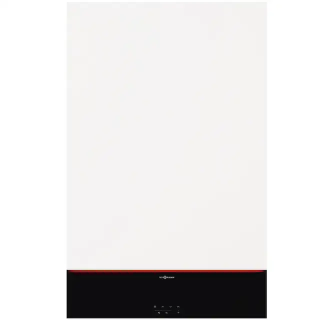 Centrala termica boiler incorporat 46 litri Viessmann Vitodens 111-W 25 kW B1LF condensare, WIFI touch screen, kit evacuare inclus