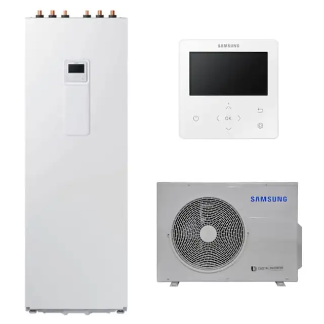 Pompa de caldura Samsung Climate Hub Split R32 9 kw cu boiler de 200 l
