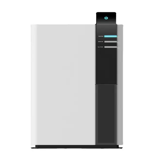 Dezumidificator pentru uz casnic, economisitor de energie si silentios, rezervor de apa de 3 litri, potrivit pentru o suprafata de 60 de metri patrati, ideal pentru dormitoare, camere pentru copii si alte spatii linistite, Alb