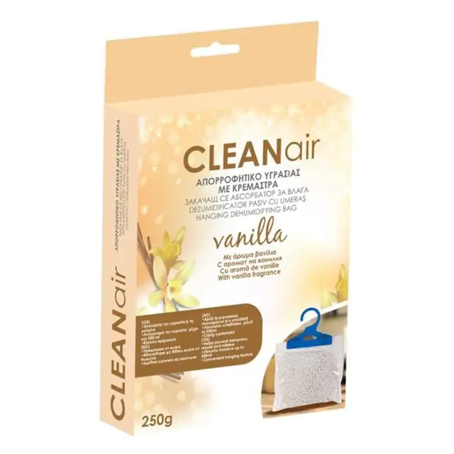 Dezumidificator Pasiv Zanox® cu Umeras Aroma de Vanilie 250g