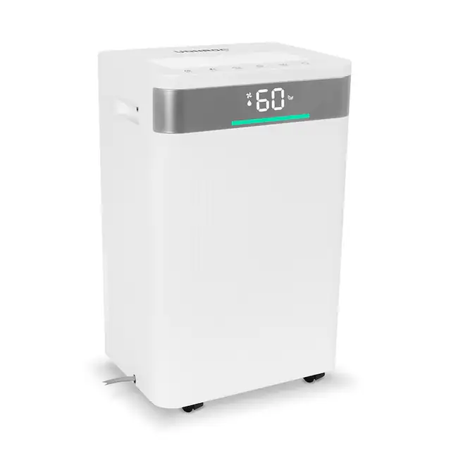 Dezumidificator, VONROC, DF503AC, 20l/zi, filtru HEPA si carbon, control Wi-Fi, 25,5 x 30,5 x 49,5cm