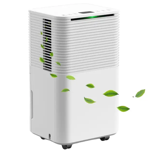 Dezumidificator, 12L capacitate zilnica, design portabil, 250x220x445mm, 200W