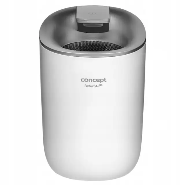 Dezumidificator Concept Perfect Air OV1100, alb/silver, 300 ml/zi, 146x146x226 mm