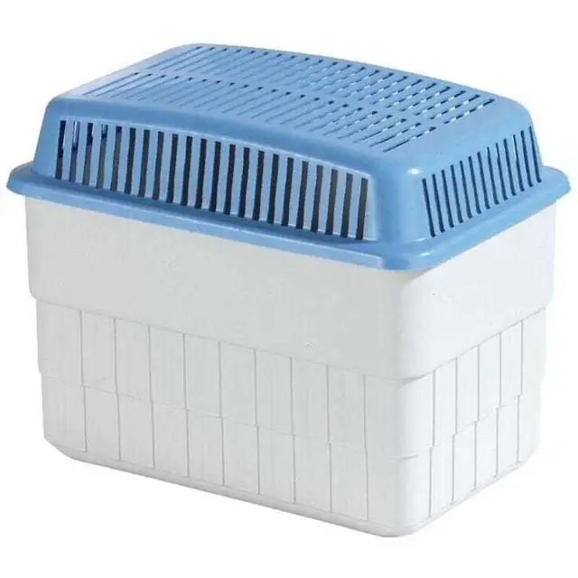 Dezumidificator 24x16x15cm gri, capacitate 3L, fara curent electric