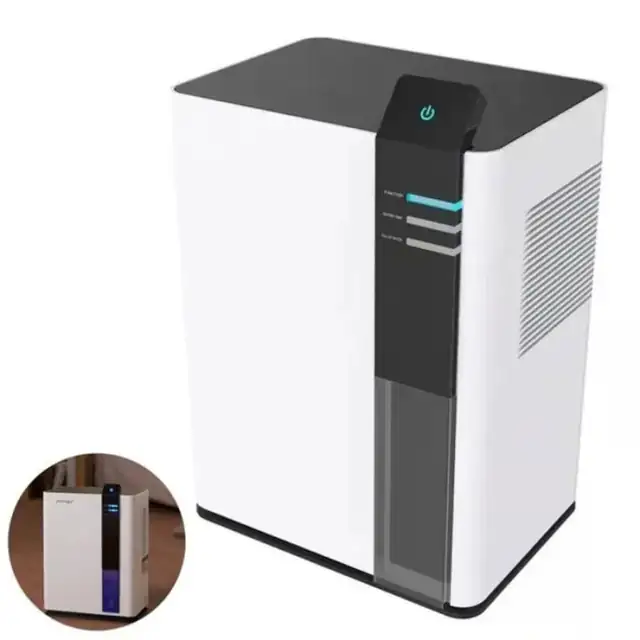 Dezumidificator compact 3L 25x15x36cm 60W ecran tactil alb