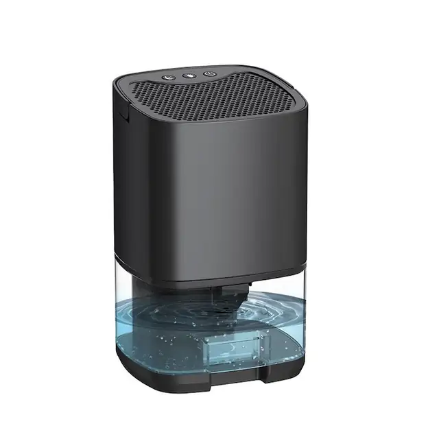 Dezumidificator si purificator aer 2in1, alb, 15x13.5x25cm, 1.3kg