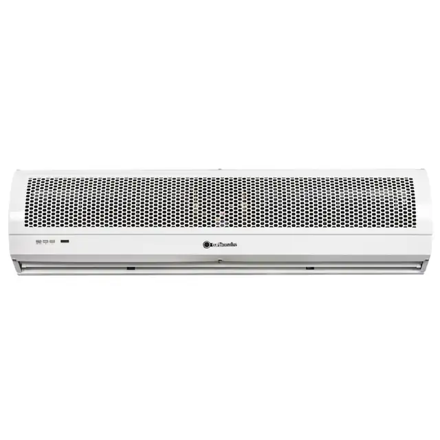 Perdea de aer cald electrica Turbionaire Linea Heat 100T, debit 1100 mc/h, trifazic, 100 cm, telecomanda inclusa