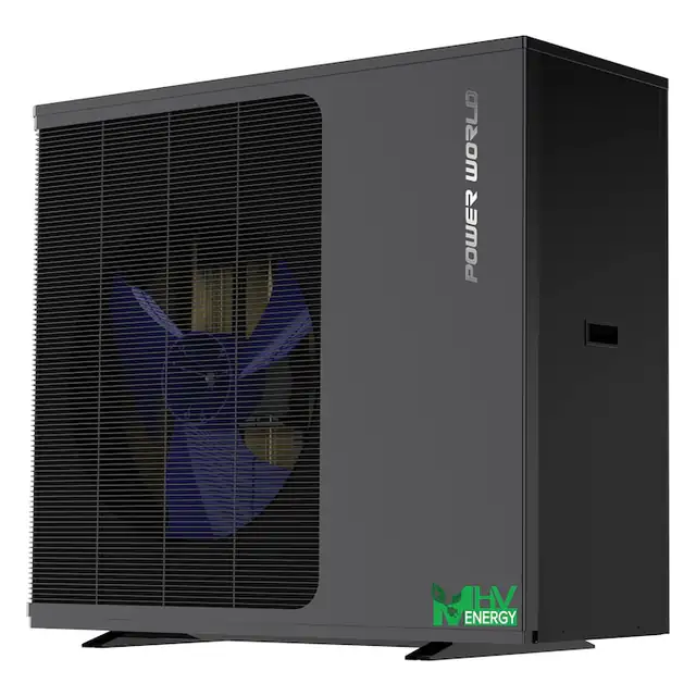 Pompa de caldura aer-apa ecologica R290, monobloc, incalzire/racire/apa calda, 14.8 KW, Power World PW050-DKZLRS-E/S, Full DC Inverter, ERP A+++, WIFI, IoT, 230 V