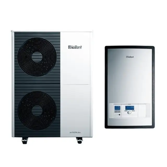 Pompa de caldura aer-apa Vaillant aroTHERM split 12 kW, unitate externa VWL125/5 si unitate interna VWL127/5, 1565x1100x450mm