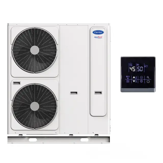 Pompa de caldura monobloc aer/apa AquaSnap cu incalzire electrica Carrier 14 kW trifazata