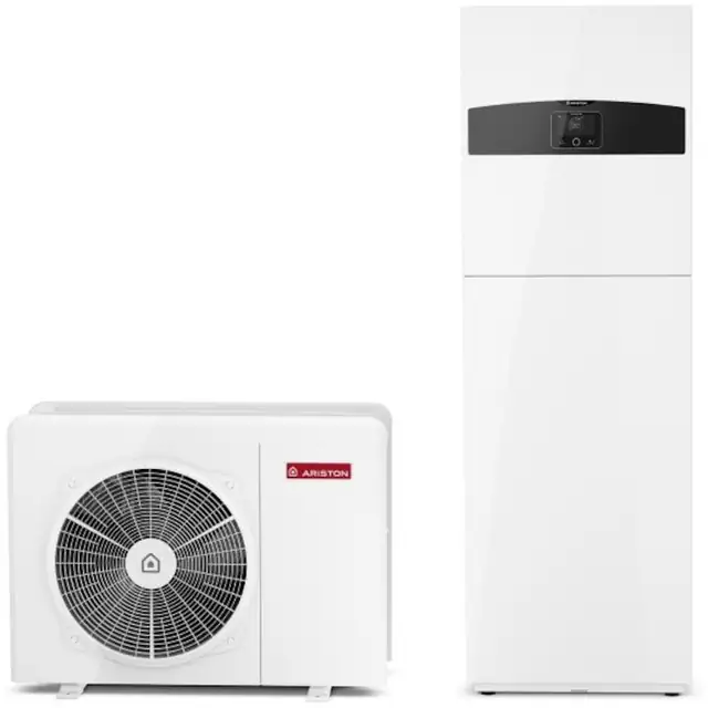 Pompa de caldura aer-apa Ariston Nimbus Compact 120 ST NET R32, 14.3 kW, eficienta energetica A+++