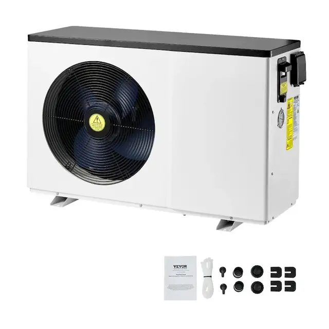 Pompa de caldura electrica pentru piscina, 3, 22–15, 25 kW, cu frecventa variabila, pentru piscine supraterane 30–60 m³, functii de incalzire si racire, 220–240 V, 50 Hz