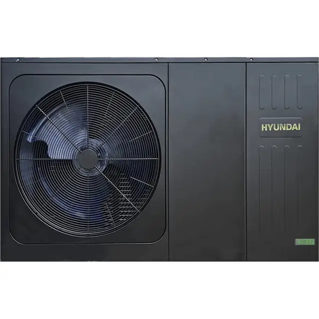 Pompa de caldura aer-apa R32 monobloc Hyundai HYHC-V8W/D2N8-B, 8 kW, monofazata, cu booster electric 3 kW, clasa energetica A+++