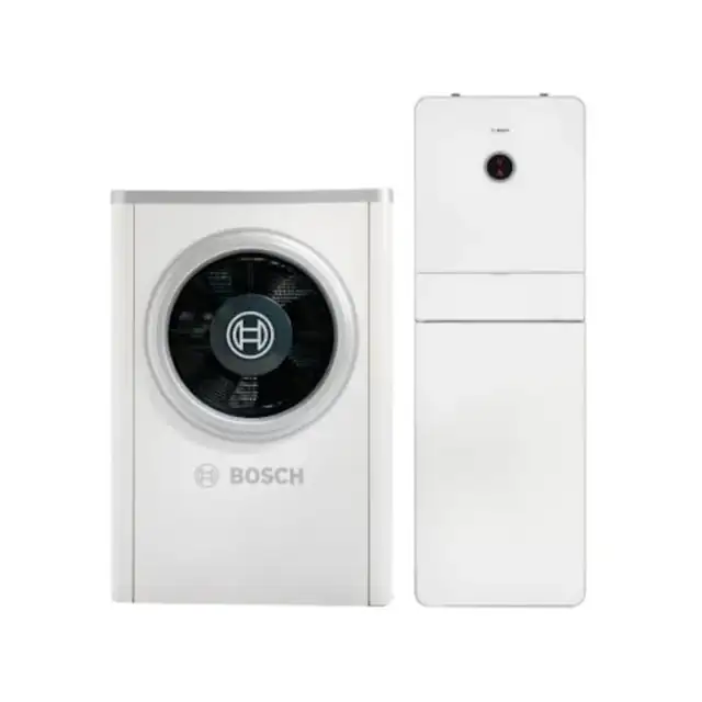 Unitate exterioara CS7000iAW 5 OR-S, cu putere nominala de 5 kW, tensiune alimentare 220V. Clasa de eficienta energetica A++ - BOSCH