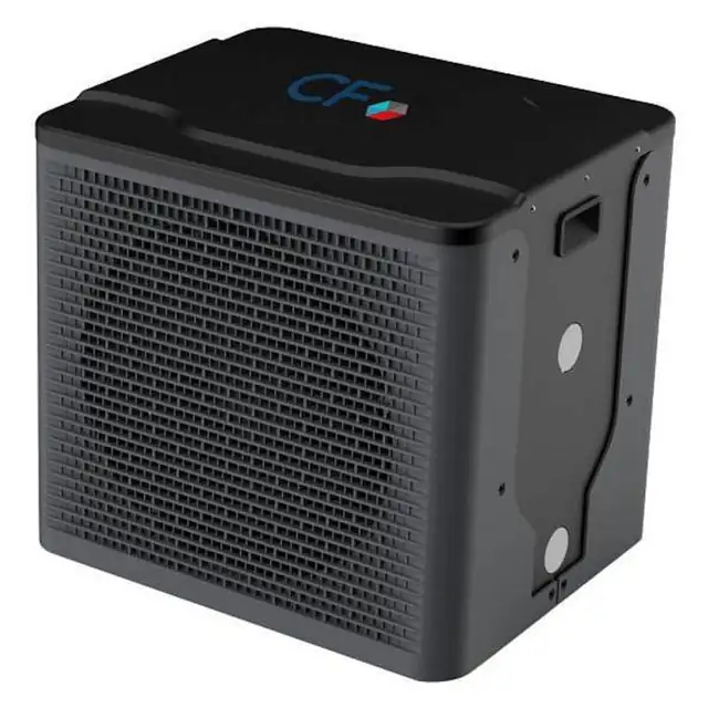 Pompa de caldura CF MINI 5kW, eficienta ridicata, silentioasa, gri, compacta