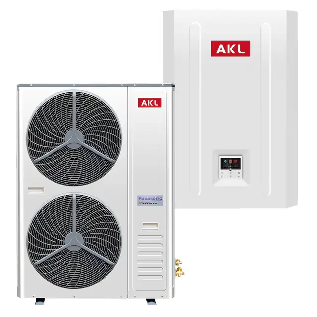 Pompa de caldura aer-apa, 15kW, alimentare monofazata, AOKOL, model ASH-55CHW\FR, Alb