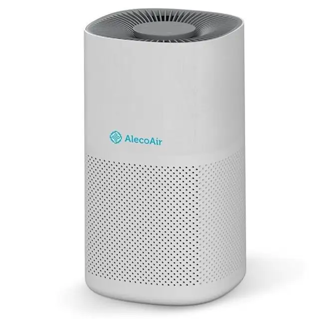 Purificator de aer AlecoAir P45 SILK, Wi-Fi, Lampa UV-C, Filtru True HEPA si Carbune Activ, Functie Ionizare