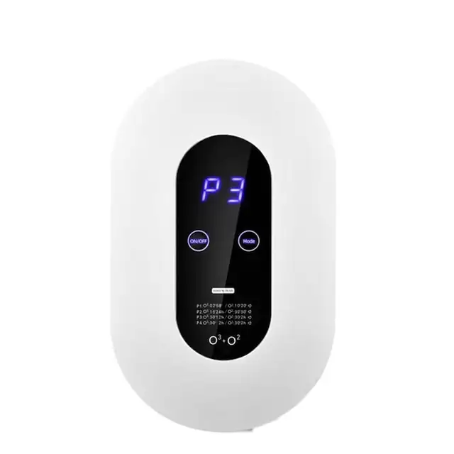 Purificator de aer Ozon, Omelivon, 100mg/h, 4 moduri de functionare, pentru spatii mici, alb