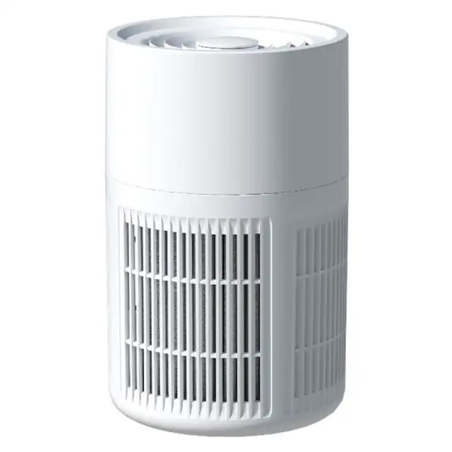 Purificator de Aer Mic, COBIREY, Fara Model Specificat, Filtru HEPA, Incarcare USB Tip-C, Filtreaza Fum/Par Animale/Alergeni/Praf PM2.5, pentru Dormitor/Birou/Living, Alb