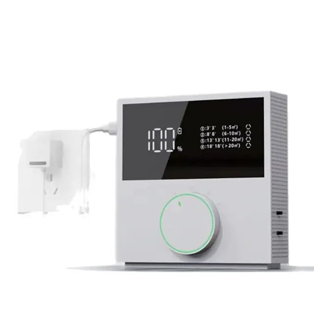 Purificator de aer cu ioni negativi ORBER, montaj pe perete, silentios, alb, pentru 11-20mp