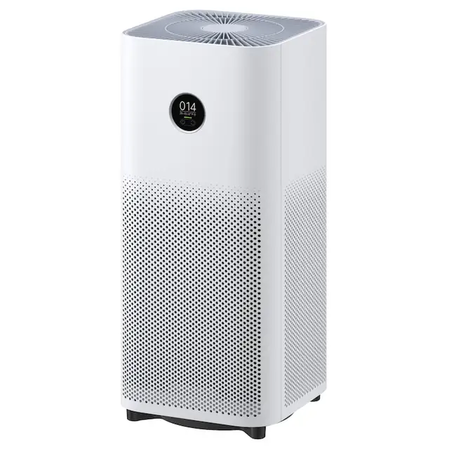 Purificator de aer Xiaomi Smart Air Purifier 4 DE (indeparteaza pana la 99, 97% par de animale, polen, praf, virusi si aerosoli: PCADR 400m3/h, FCADR 150m3/h, optim pentru 48m2, ecran tactil, aplicatie si control vocal)