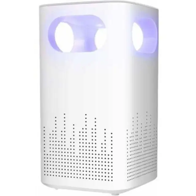 Purificator de aer, HEPA, design compact, filtrare eficienta, USB, lumina de noapte, pentru camere mici si masini